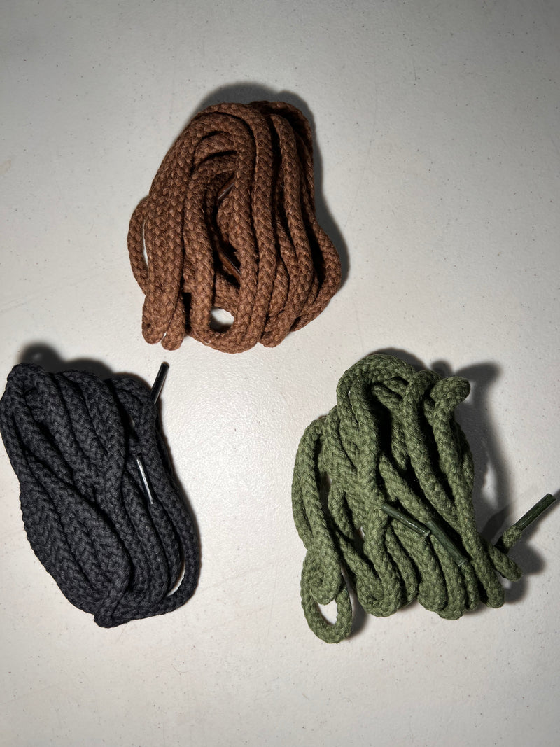 Green Thick Rope Shoelaces